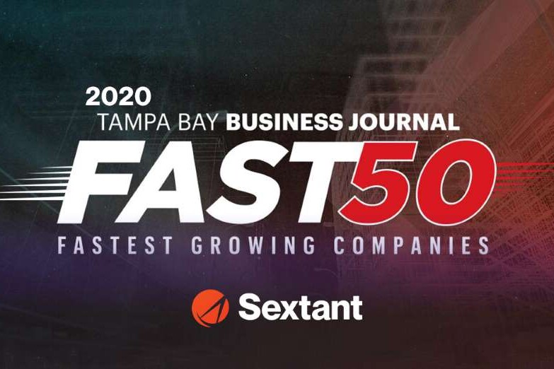 sextant named one of tampa bay business journal's fast 50