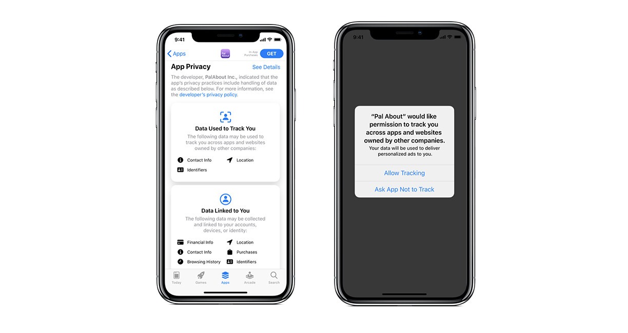 Apple ios 14 privacy policy